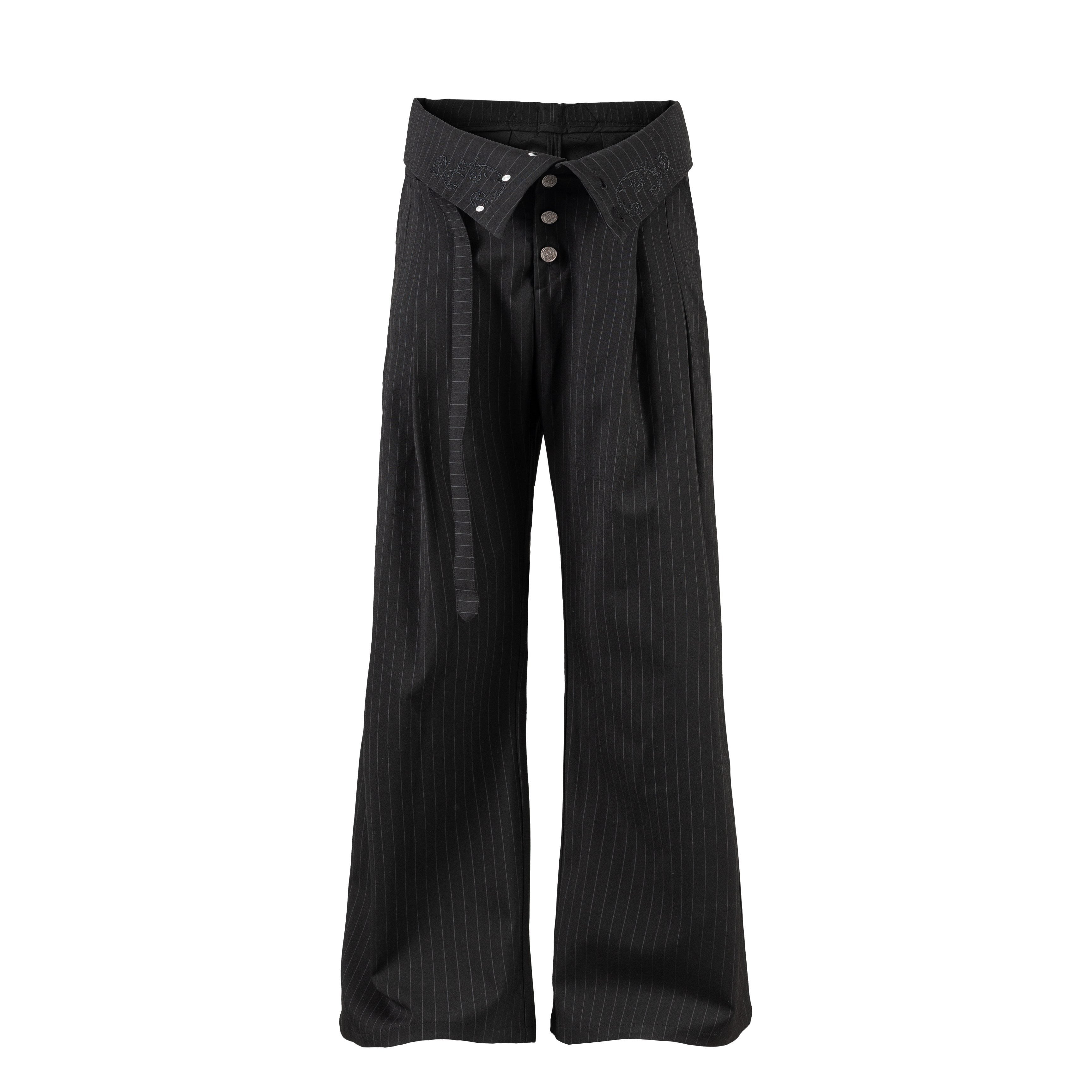Hypeyourself_High_Waist_Embroidered_Pleated_Urban_Casual_Business_Loose_Striped_Flared_Pants_MISSTT
