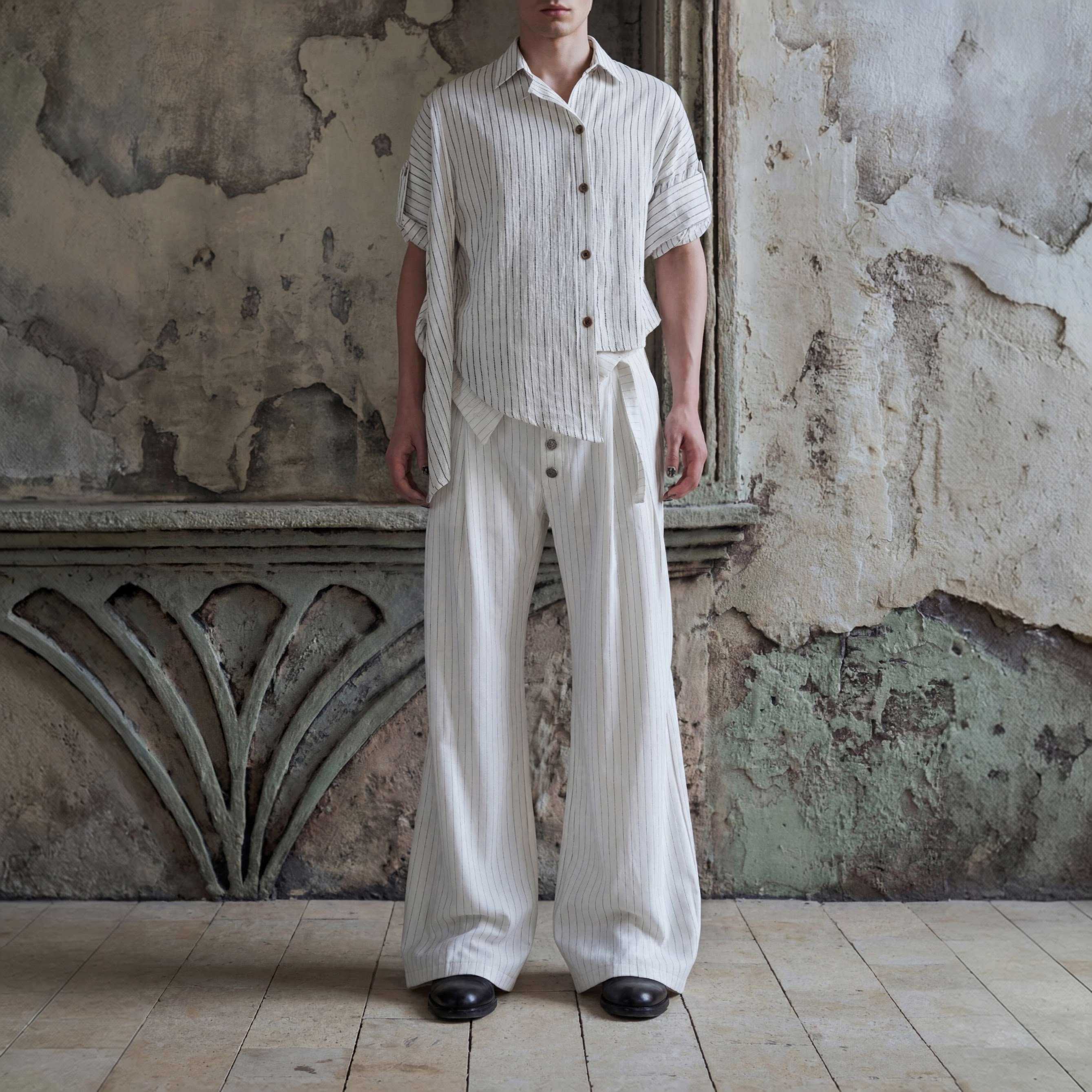 Hypeyourself_High_Waist_Embroidered_Pleated_Urban_Casual_Business_Loose_Striped_Flared_Pants_MISSTT