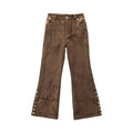 Hypeyourself_Loose_Fit_Edgy_Urban_Casual_Teen_Solid_Brown_Wide_Leg_Flared_Pants_MISSTT