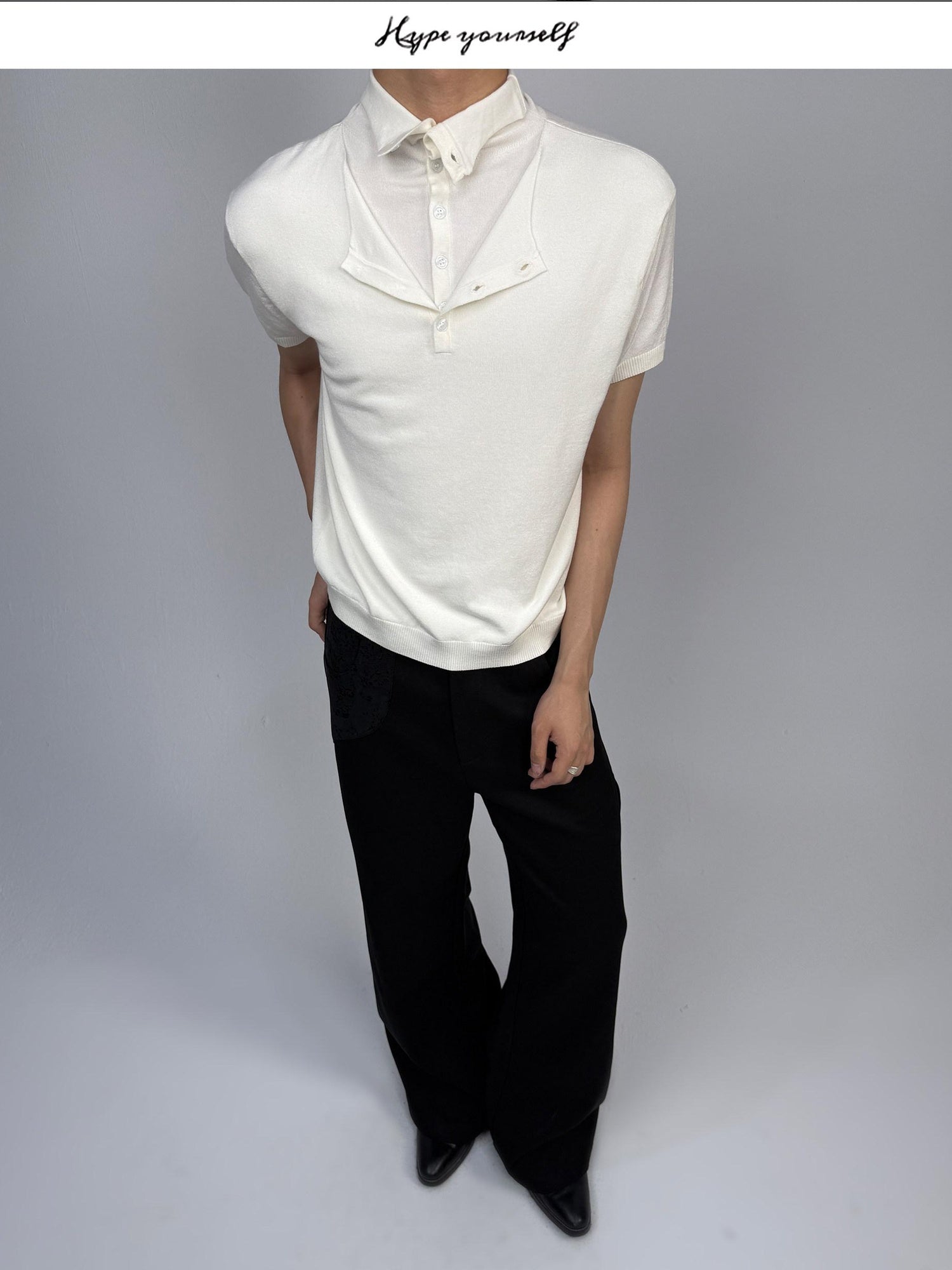 Hypeyourself Soft Breathable Modal Blend Loose Casual Unisex Solid Short Sleeve T-Shirts