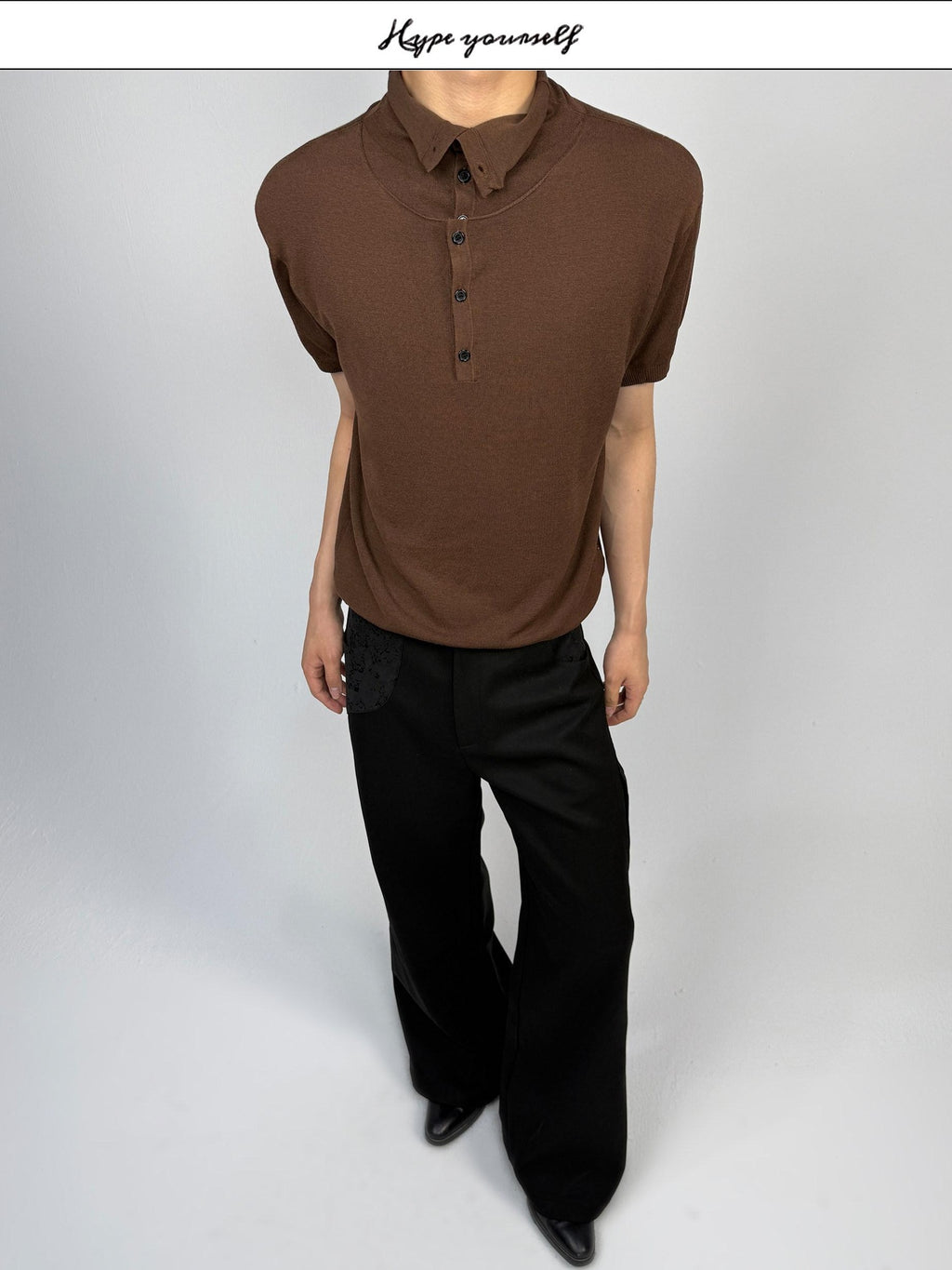 Hypeyourself Soft Breathable Modal Blend Loose Casual Unisex Solid Short Sleeve T-Shirts