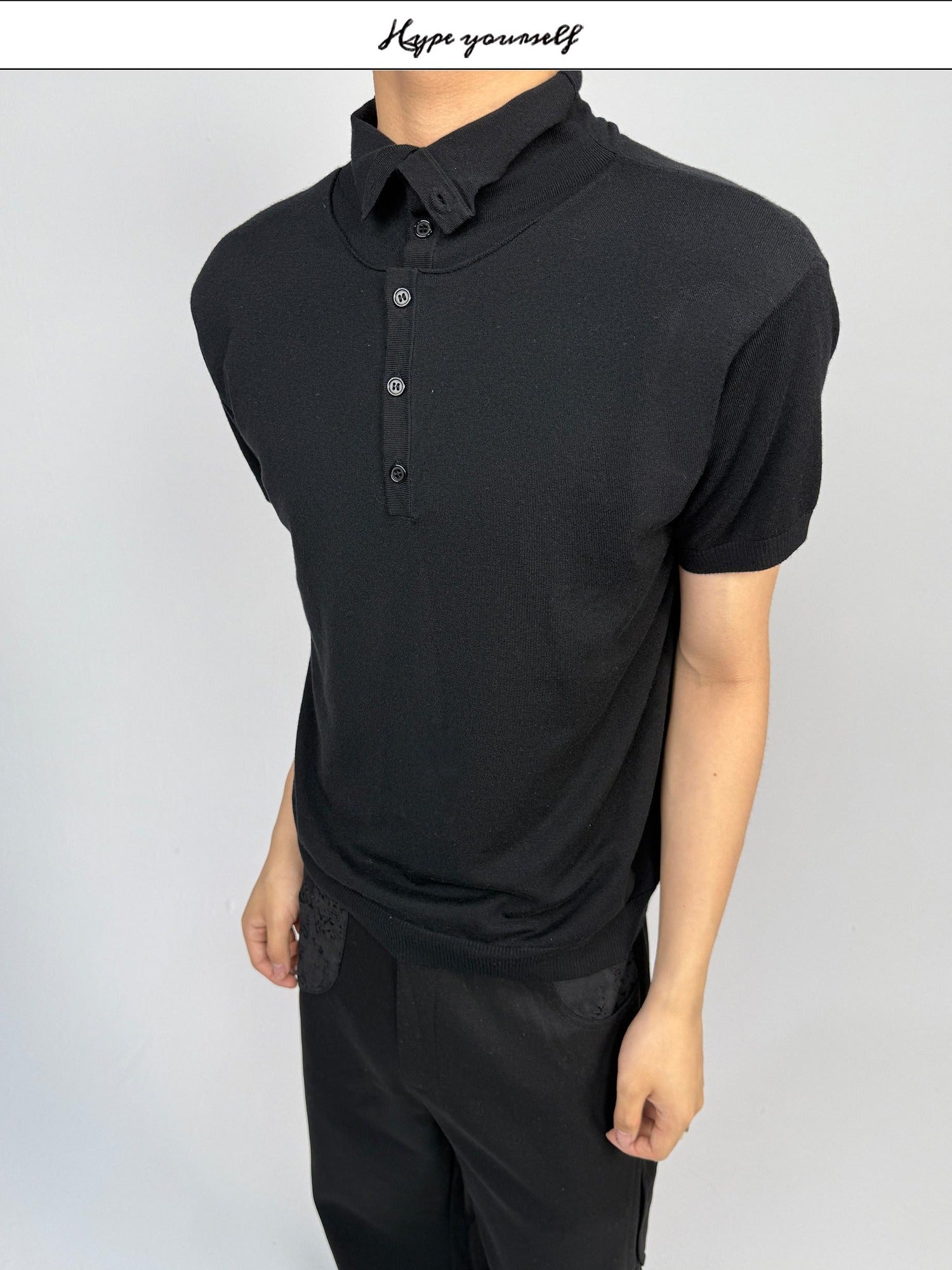 Hypeyourself Soft Breathable Modal Blend Loose Casual Unisex Solid Short Sleeve T-Shirts