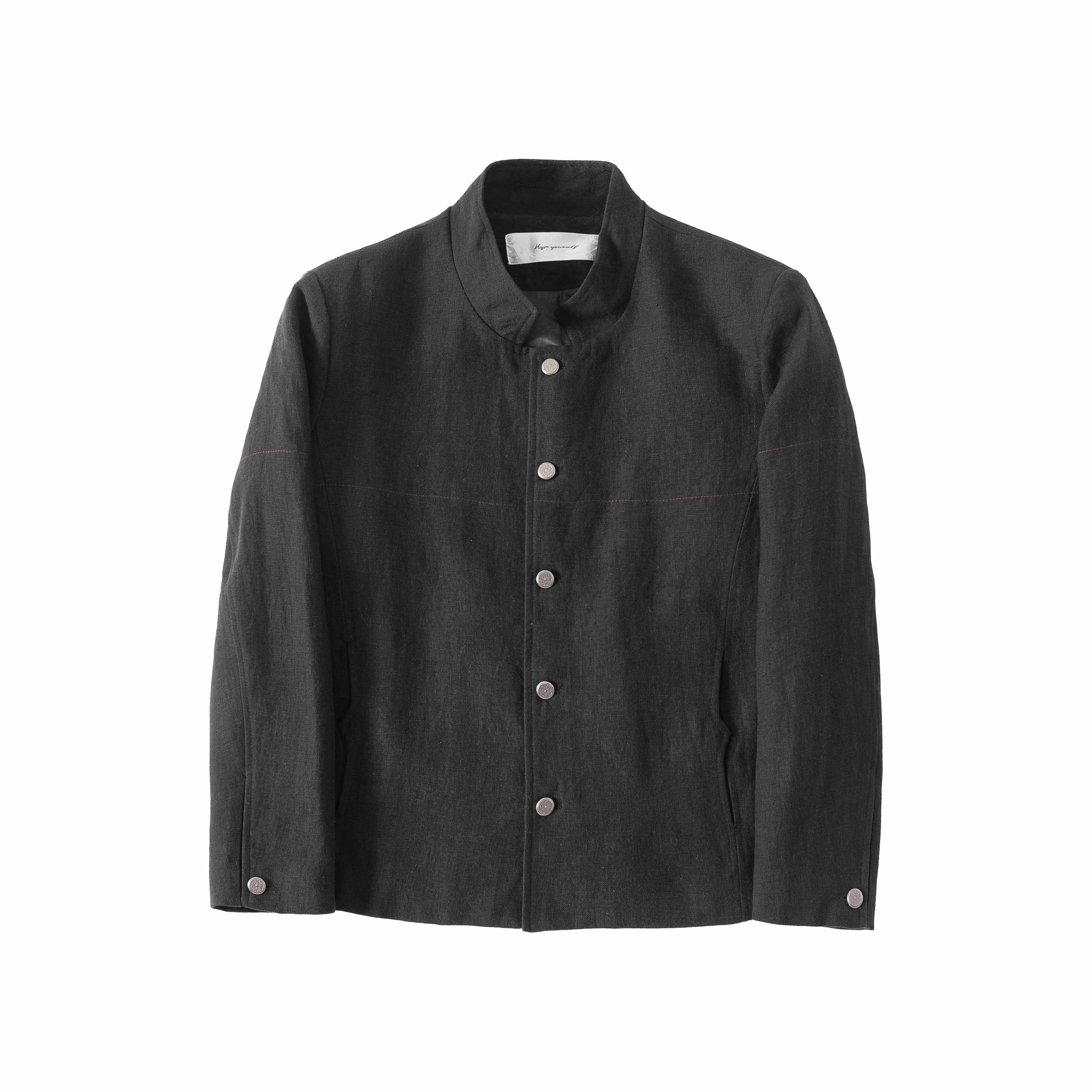 Hypeyourself_Soft_Linen_Embroidered_Loose_Urban_Unisex_Kids_Long_Sleeve_Cropped_Jackets_MISSTT