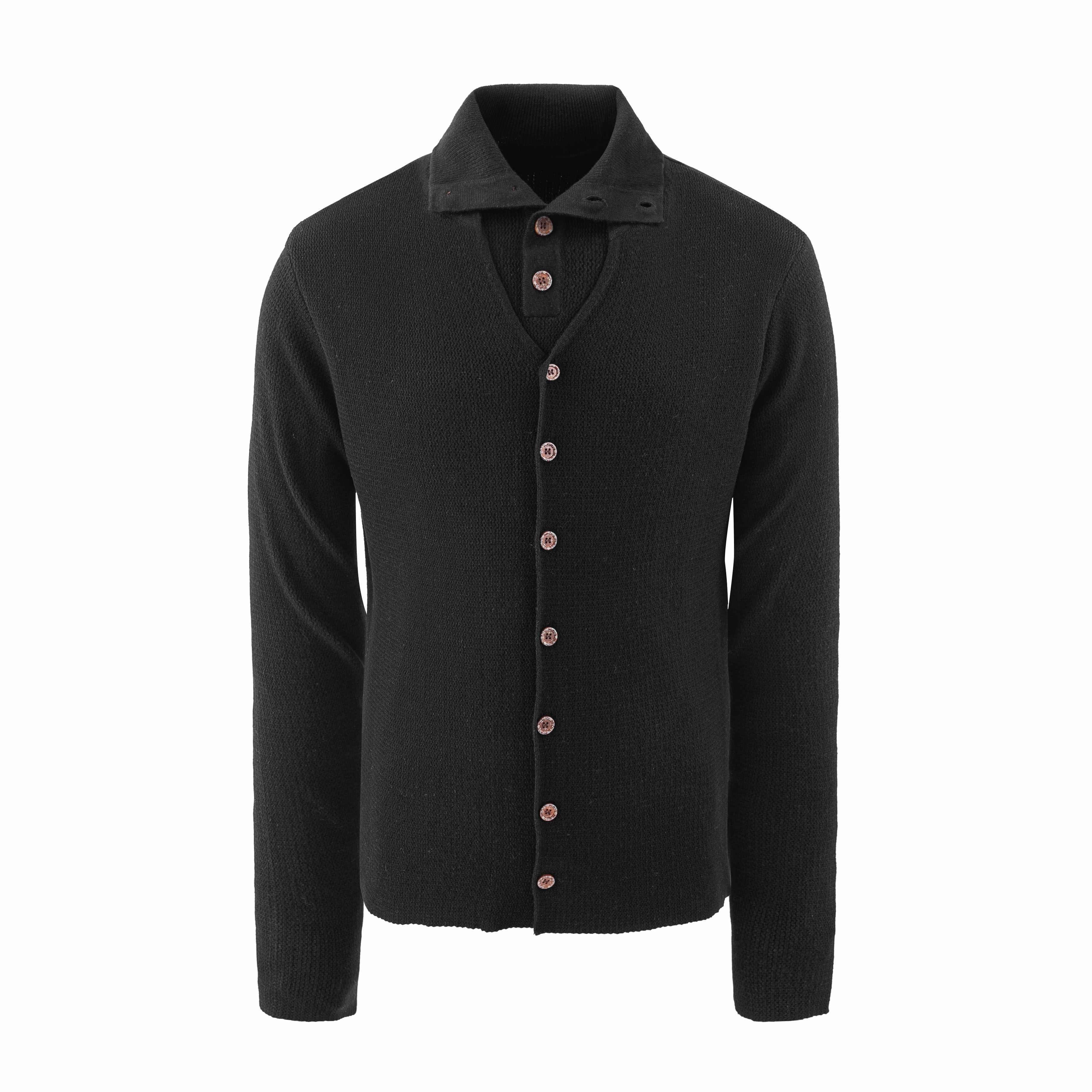 Hypeyourself_Soft_Wool_Blend_Breathable_Mockneck_Faux_Two_Piece_Casual_Unisex_Knit_Cardigans_MISSTT
