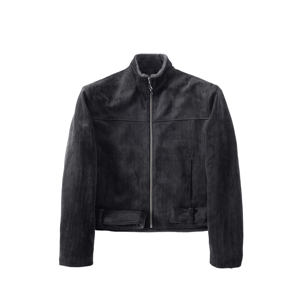 Hypeyourself_Warm_Embossed_Corduroy_Stand_Collar_Men_Daily_Polyester_Zipper_Cropped_Jackets_MISSTT