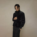 Hypeyourself_Warm_Insulated_Cleanfit_Short_Stand_Collar_Youth_Black_Ivory_Puffer_Jackets_MISSTT