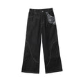 Hypeyourself_Wrinkle_Free_Selvedge_Denim_Mid_Rise_Loose_Wide_Patchwork_Casual_Flared_Jeans_MISSTT