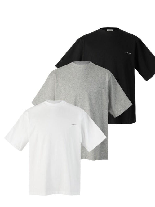 VLABMADE 100 Percent Cotton Breathable Logo Loose Street Men Short Sleeve T-Shirts