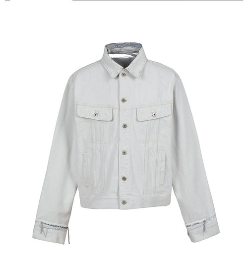 VLABMADE_100_Percent_Cotton_Cropped_Boxy_Topstitch_Casual_Men_Cream_Trucker_Jackets_MISSTT