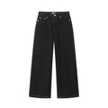 VLABMADE_Black_Corduroy_100%_Cotton_Mid_Waist_Non_Fade_Unisex_Wide-Leg_Casual_Trousers_MISSTT
