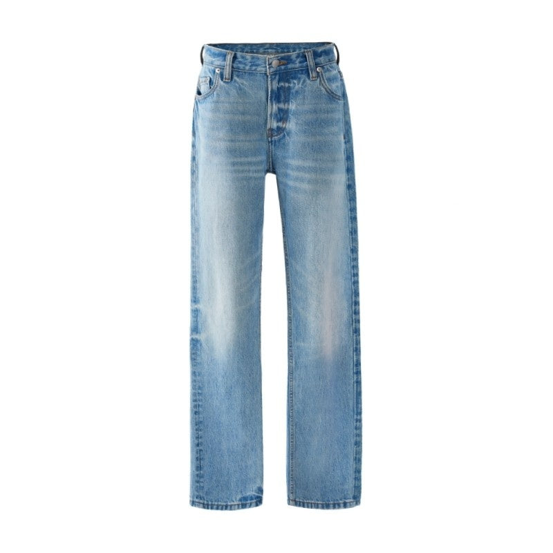 VLABMADE_Breathable_100%_Cotton_Mid_Rise_5_Pocket_Washed_Blue_Straight-Leg_Jeans_MISSTT