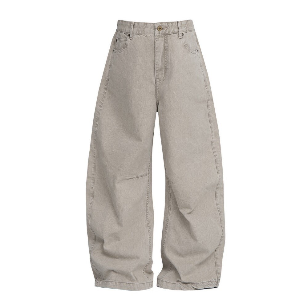 VLABMADE_Breathable_100%_Cotton_Mid_Rise_Curved_Vintage_Light_Khaki_Denim_Wide-Leg_Jeans_MISSTT