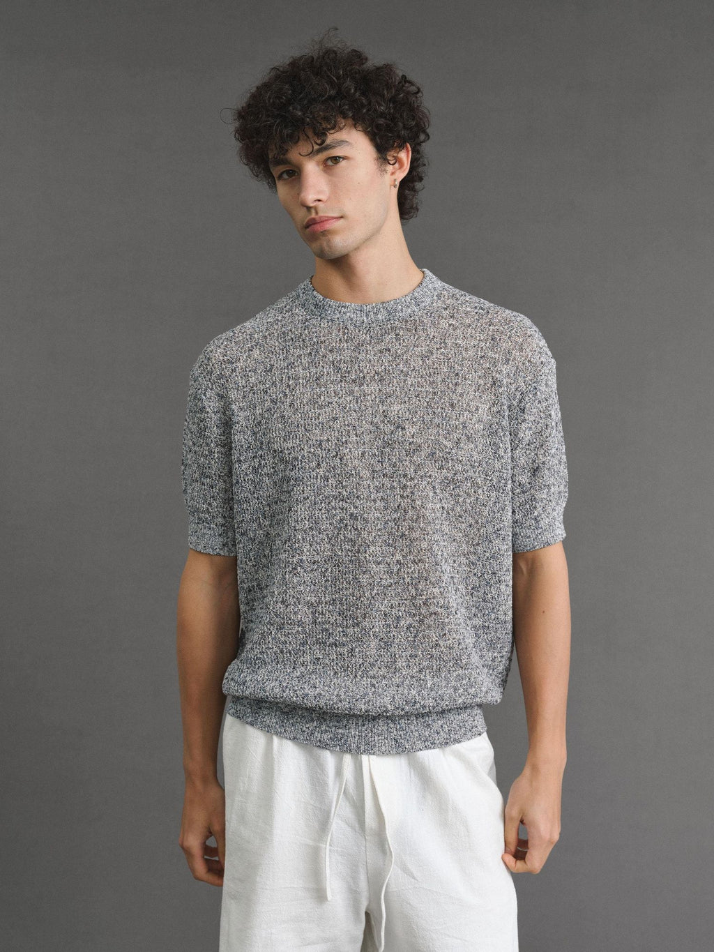 VLABMADE Breathable Cotton Blend Loose Fit Crew Neck Unisex Floral Short Sleeve T-Shirts