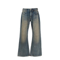 VLABMADE_Breathable_Cotton_Mid_Rise_Raw_Hem_Zip_Pocket_Casual_Blue_Denim_Flared_Jeans_MISSTT