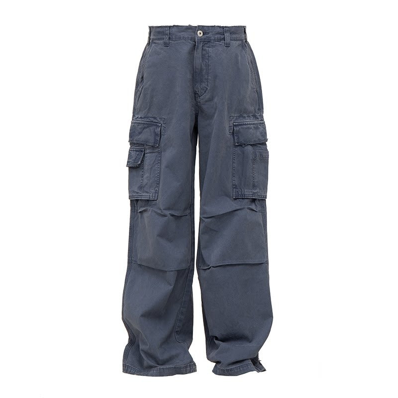 VLABMADE_Breathable_Distressed_Loose_Straight_Leg_Natural_Waist_Casual_Wide_Cargo_Pants_MISSTT