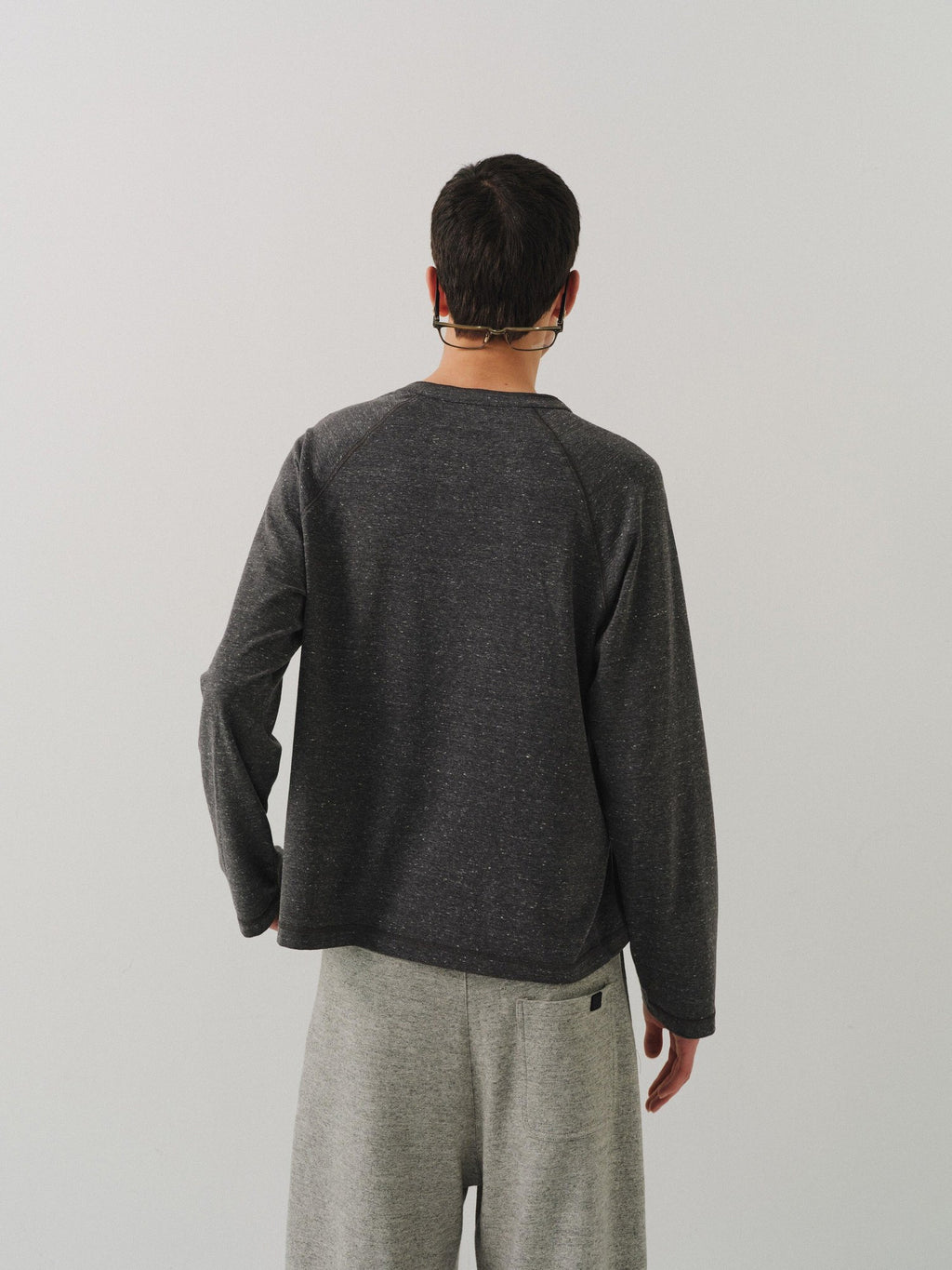 VLABMADE Breathable Midweight Henley Raglan Unisex Cotton Blend Long Sleeve T-Shirts