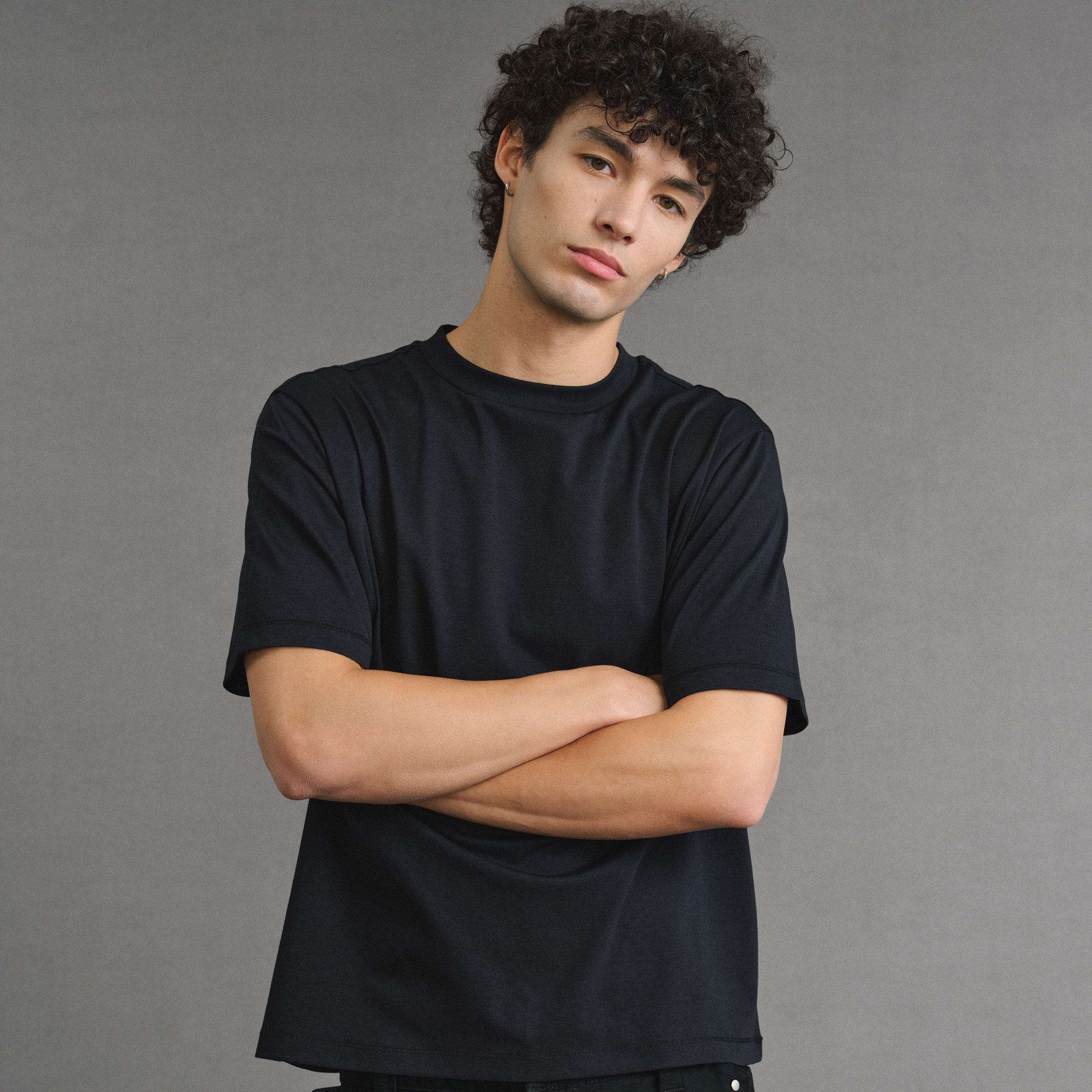 VLABMADE_Breathable_Silk_Blend_Loose_Cleanfit_Unisex_Crew_Neck_Short_Sleeve_T-Shirts_MISSTT