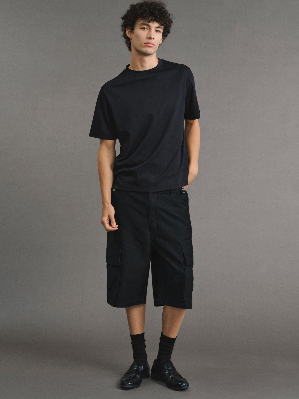 VLABMADE Breathable Silk Blend Loose Cleanfit Unisex Crew Neck Short Sleeve T-Shirts