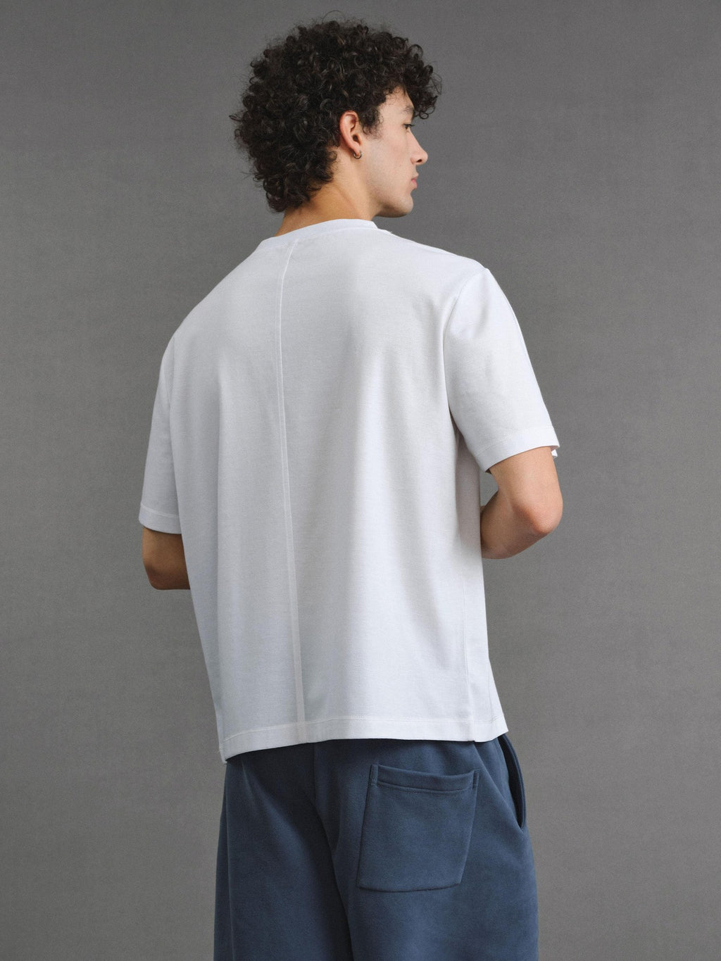 VLABMADE Breathable Silk Blend Loose Cleanfit Unisex Crew Neck Short Sleeve T-Shirts