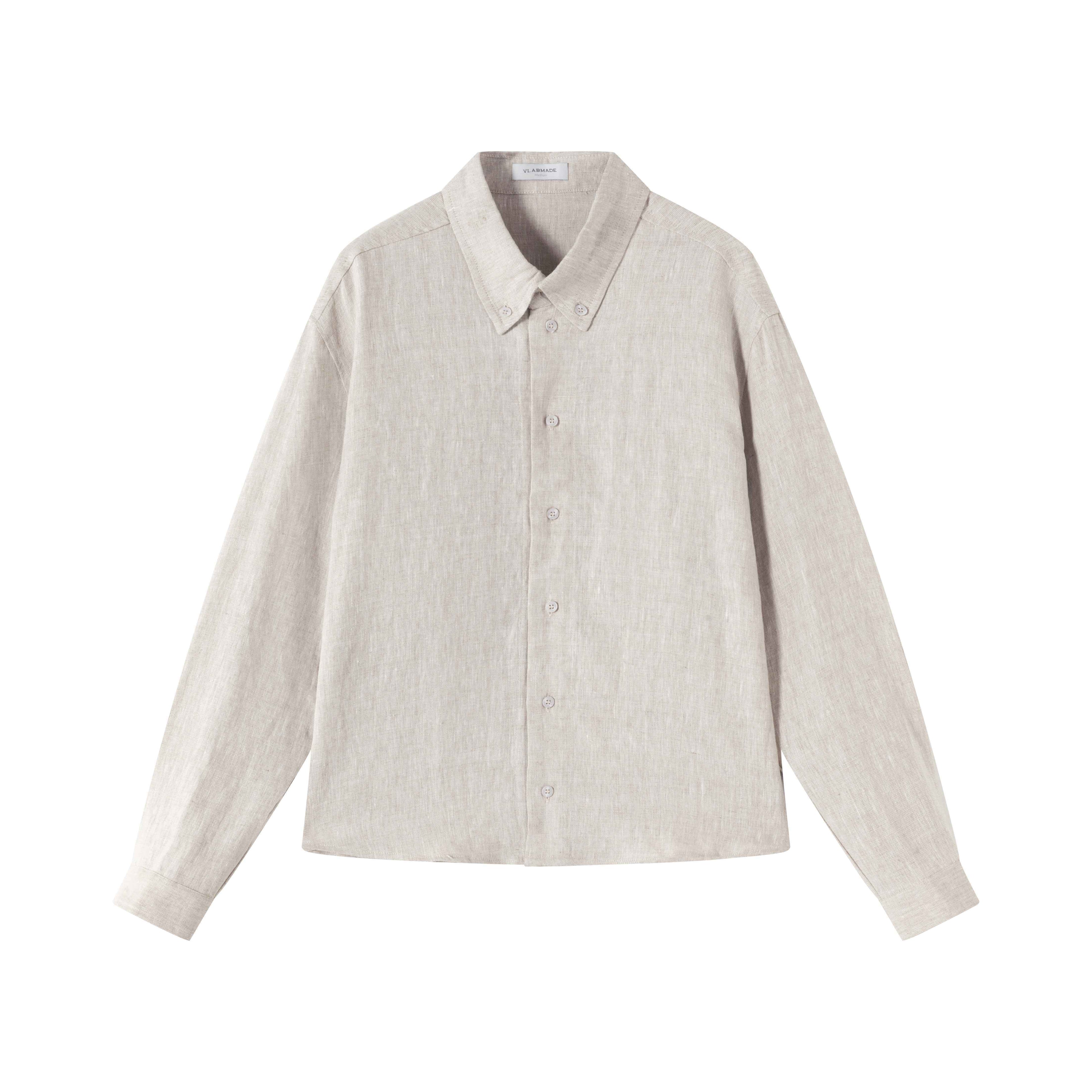 VLABMADE_Breathable_Ultralight_Linen_Button_Loose_Cropped_Men_Long_Sleeve_Shirts_MISSTT