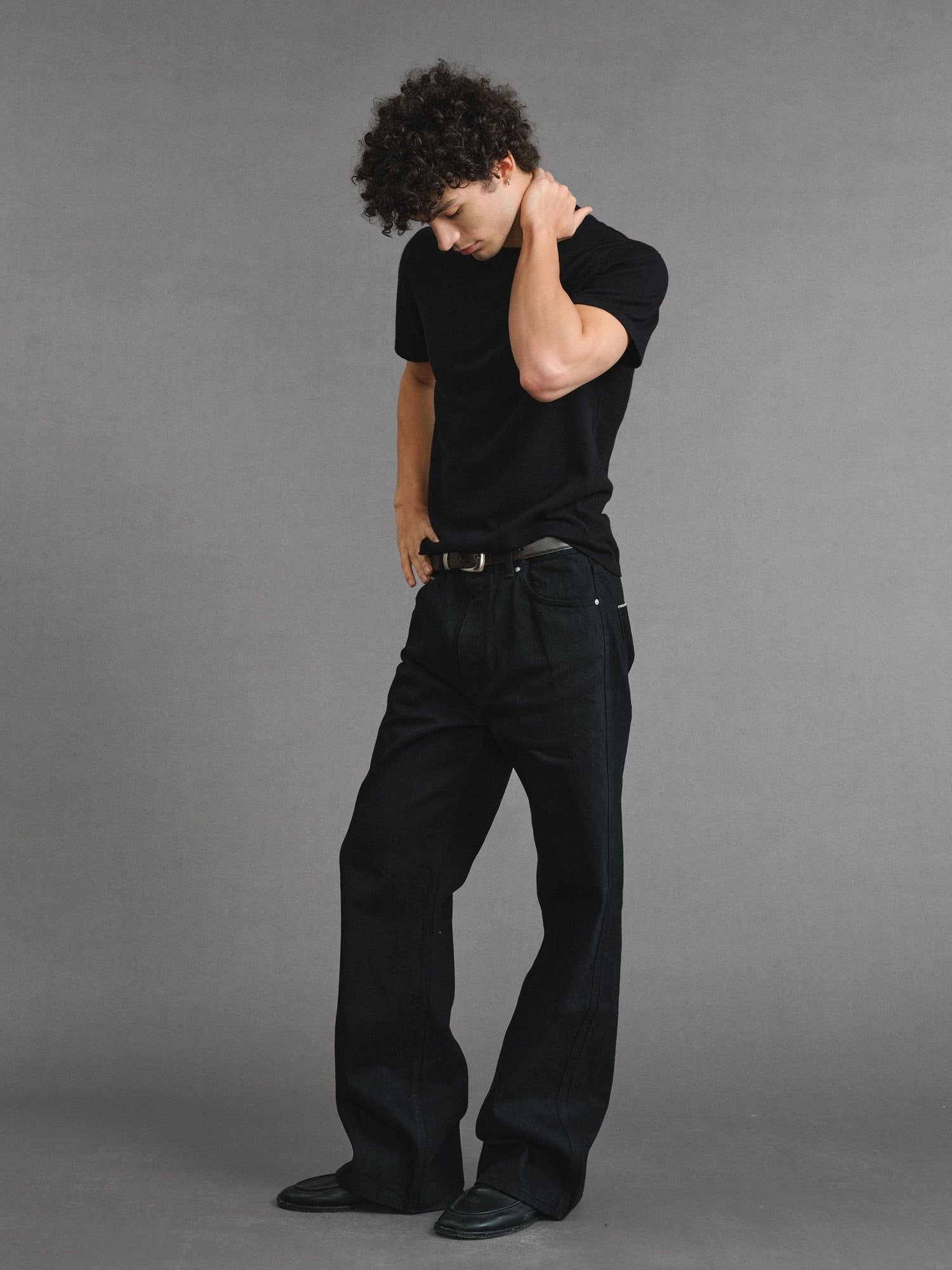 VLABMADE Fine Merino Wool Slim Fit Crew Neck Unisex Light Short Sleeve T-Shirts