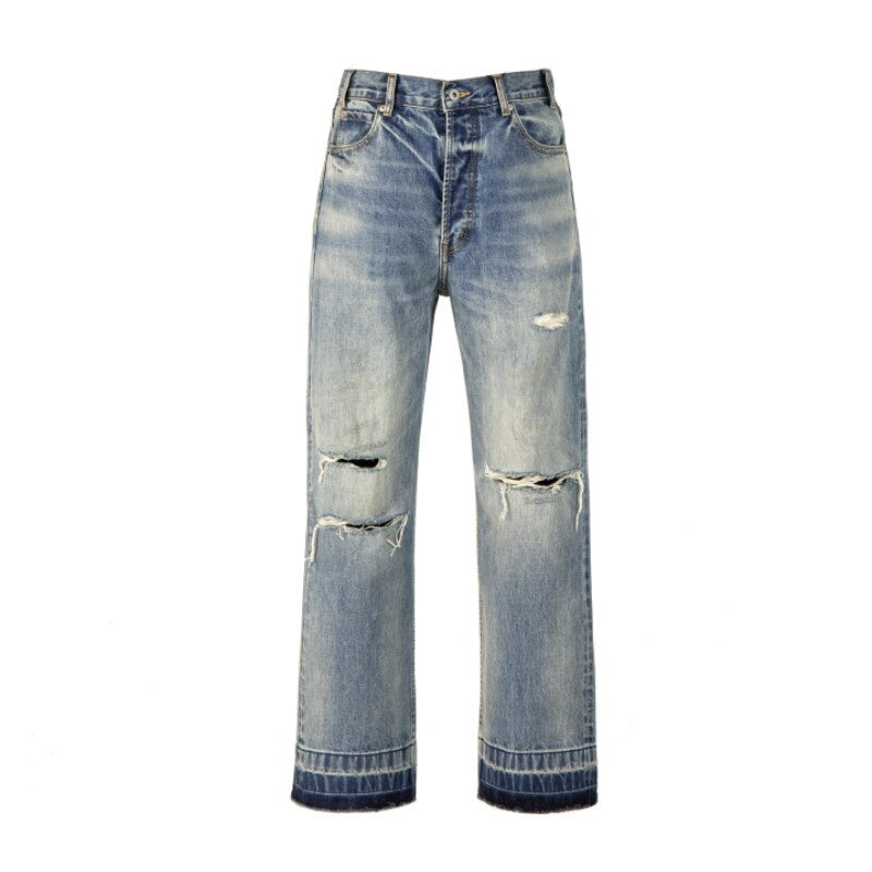 VLABMADE_Light_Wash_Selvedge_Mid_Rise_Five_Pocket_Loose_Denim_Straight-Leg_Jeans_MISSTT
