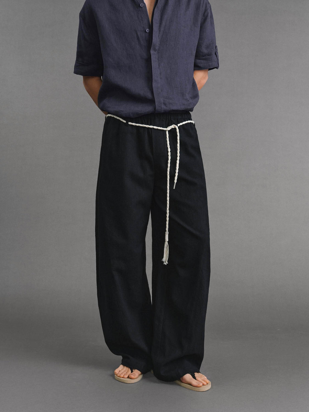 VLABMADE_Lightweight_Relaxed_3D_Details_Unisex_Linen_Cotton_Barrel-Leg_Casual_Trousers_MISSTT
