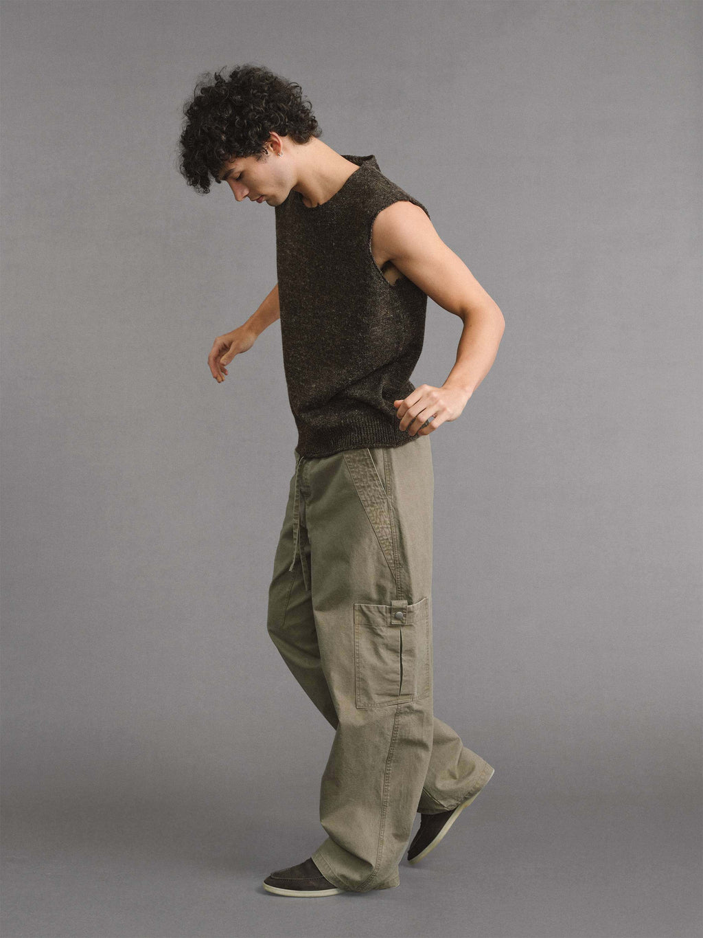 VLABMADE_Pure_Cotton_Distressed_Loose_Unisex_Sand_Utility_Wide_Cargo_Pants_MISSTT