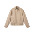 VLABMADE_Reversible_Vintage_Relaxed_Cotton_Unisex_Khaki_Plaid_Zipper_Harrington_Jackets_MISSTT