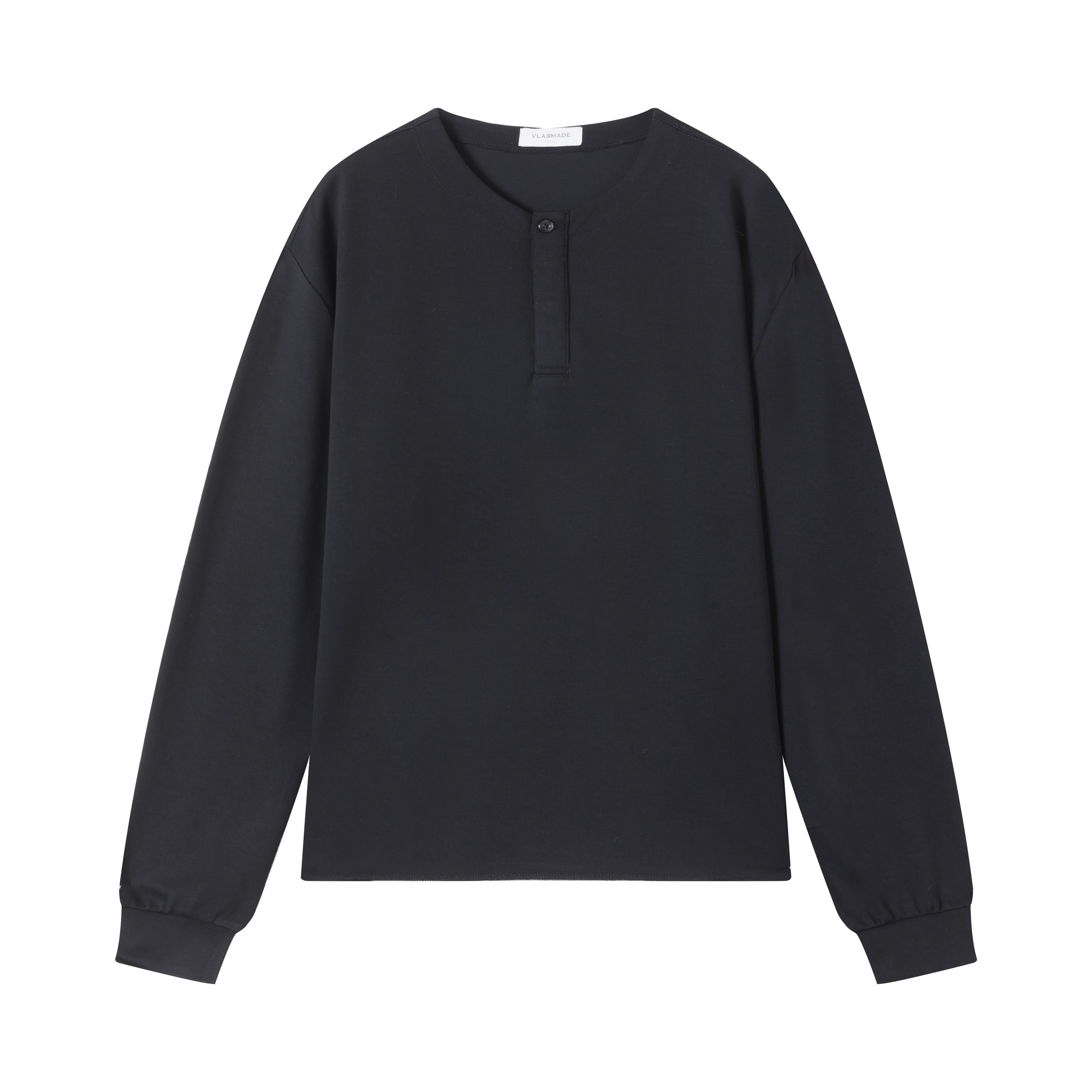 VLABMADE_Skin_Friendly_Breathable_Modal_Loose_Fit_Button_Cuffed_Unisex_Henley_Shirts_MISSTT