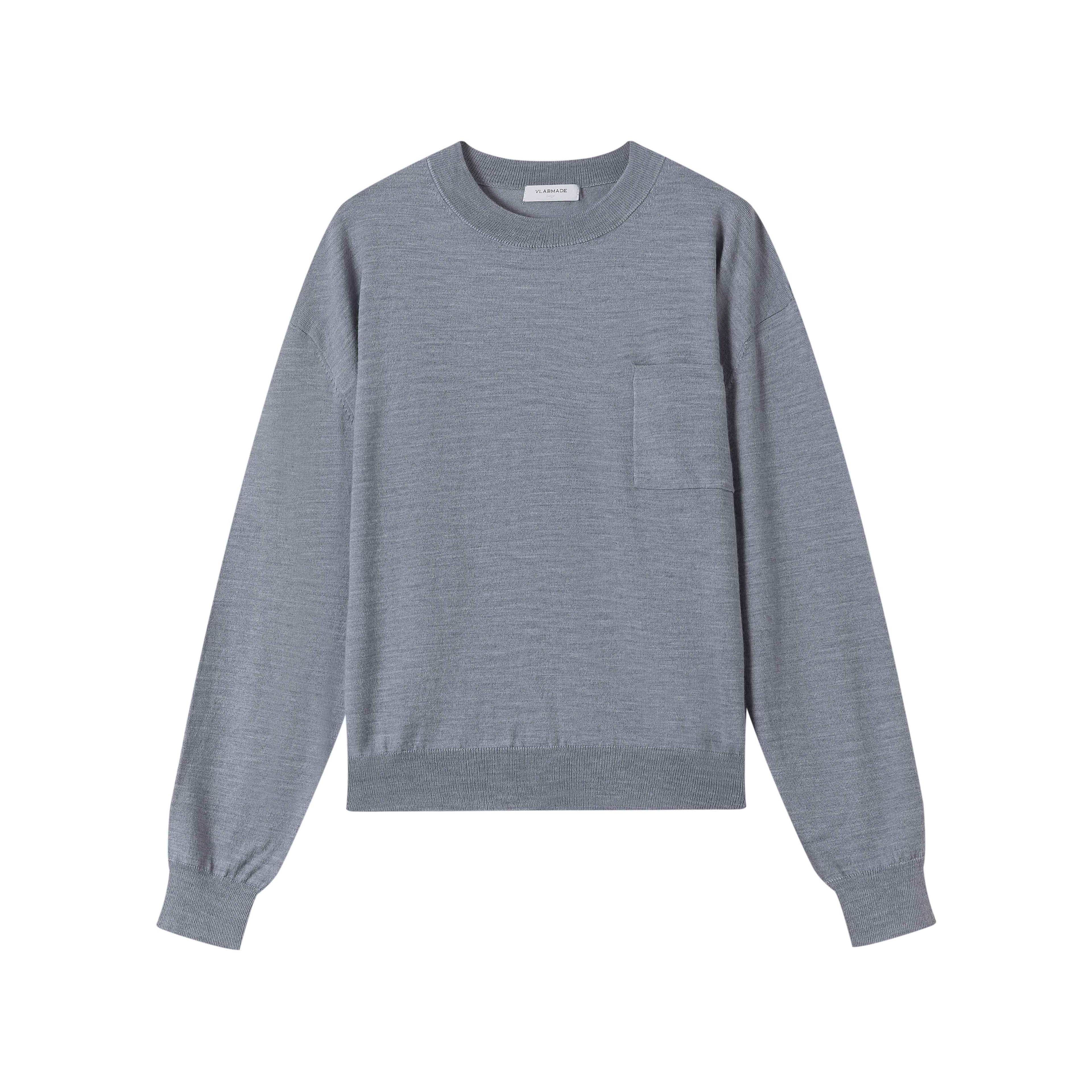 VLABMADE_Soft_Wool_Blend_Knit_Loose_Fit_Cropped_Unisex_Streetwear_Crewneck_Sweatshirts_MISSTT