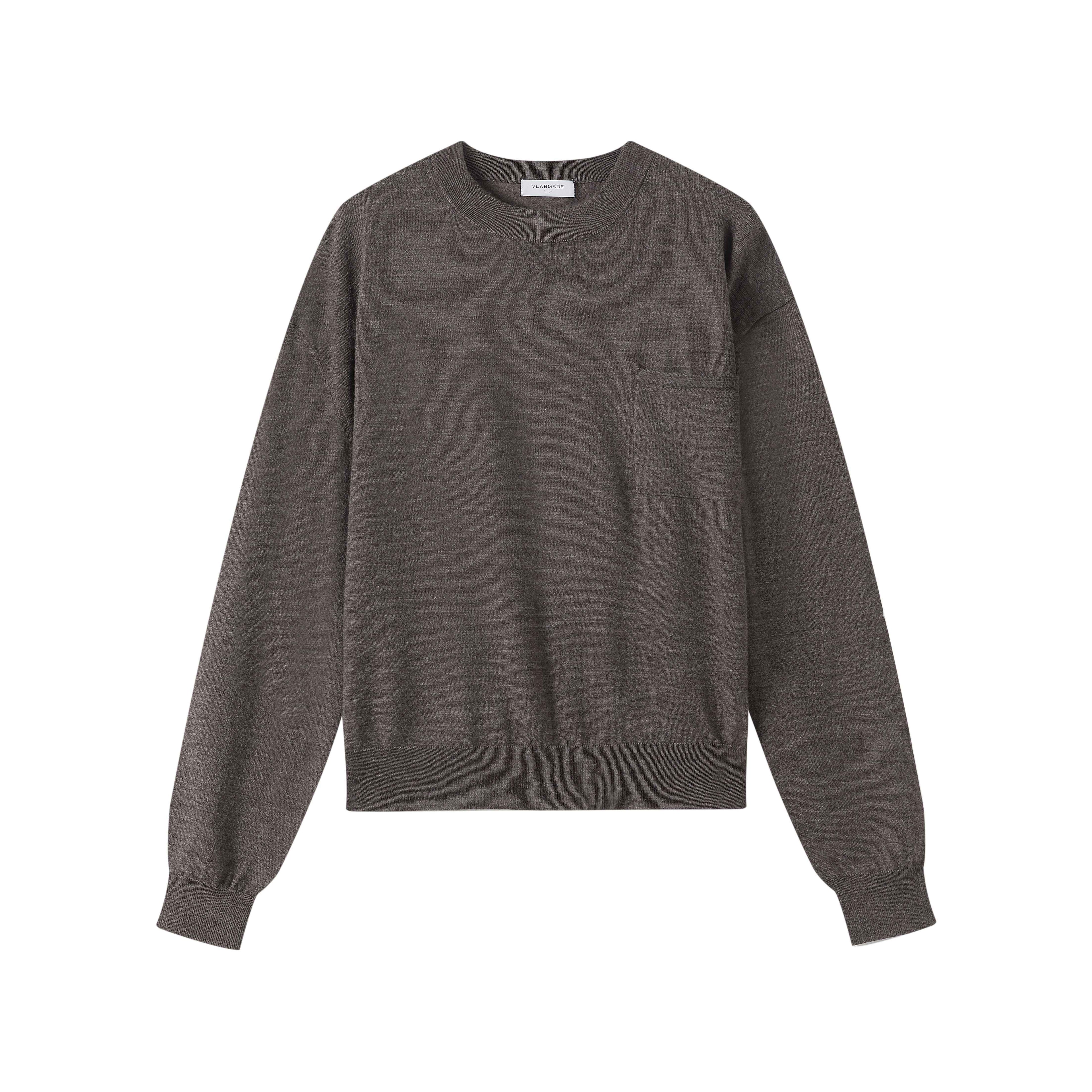 VLABMADE_Soft_Wool_Blend_Knit_Loose_Fit_Cropped_Unisex_Streetwear_Crewneck_Sweatshirts_MISSTT