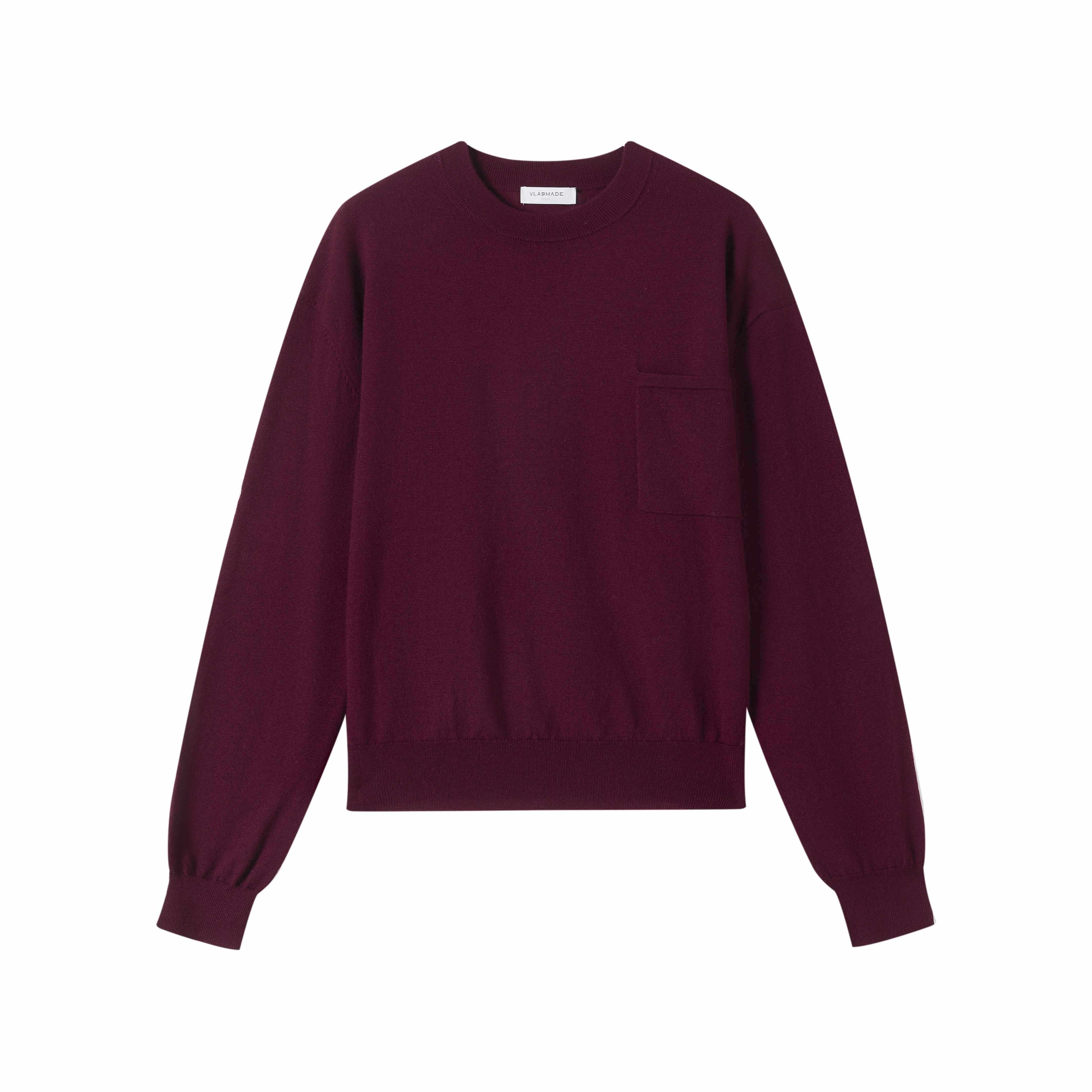 VLABMADE_Soft_Wool_Blend_Knit_Loose_Fit_Cropped_Unisex_Streetwear_Crewneck_Sweatshirts_MISSTT