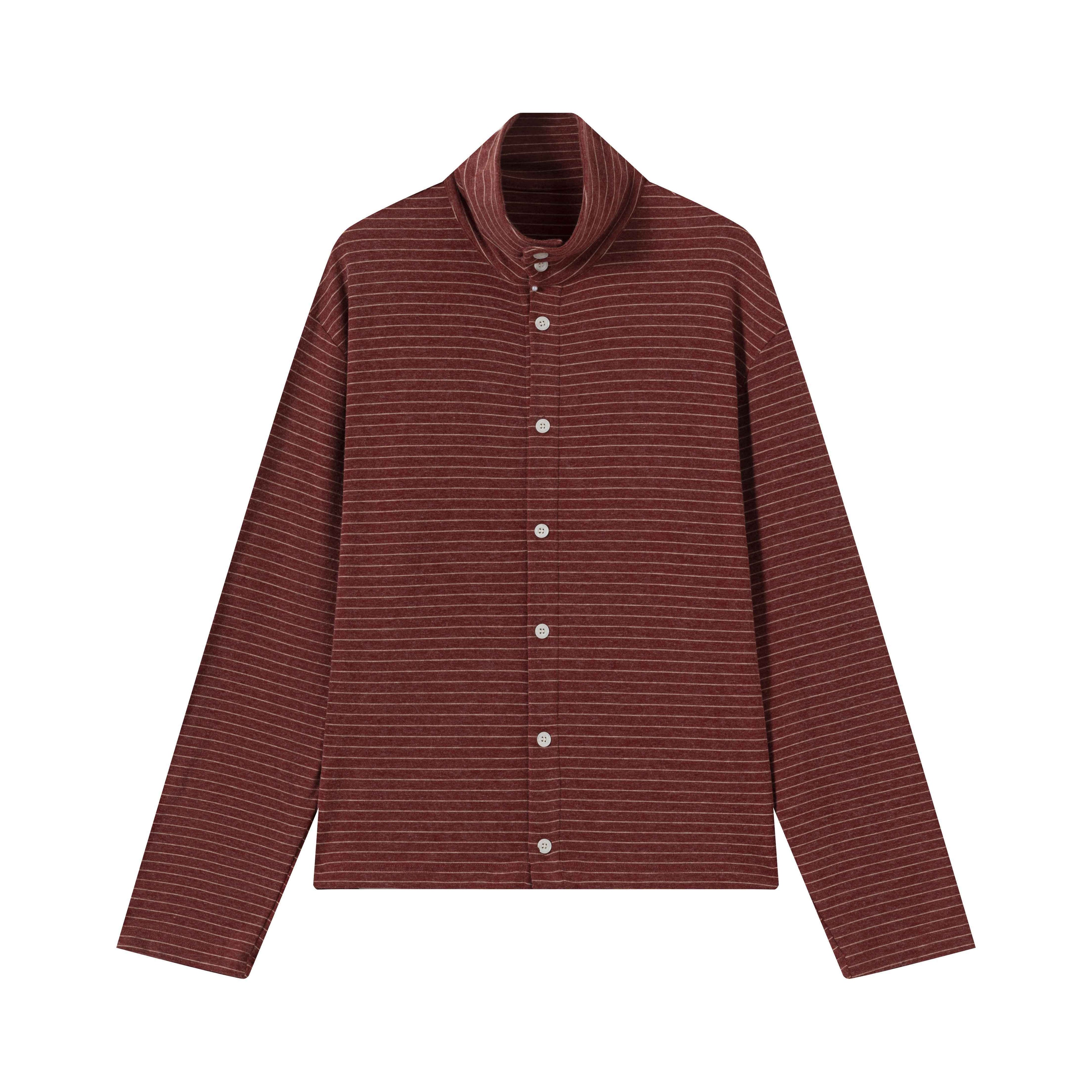 VLABMADE_Soft_Wool_Blend_Striped_Cropped_Cardigan_Relaxed_Unisex_Long_Sleeve_Shirts_MISSTT