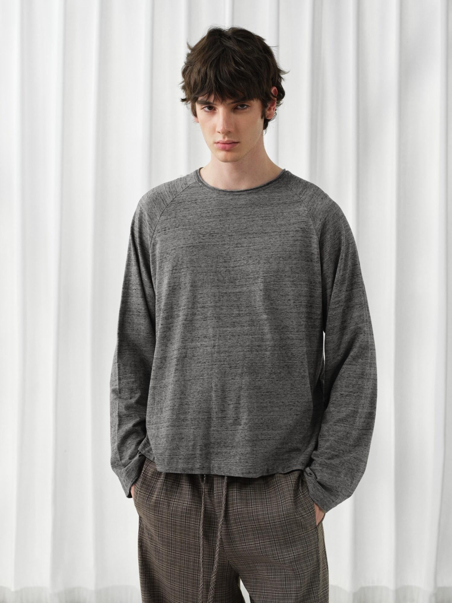 VLABMADE Warm Loose Printed Tencel Cotton Wool Unisex Citywalk Oversized T-Shirts