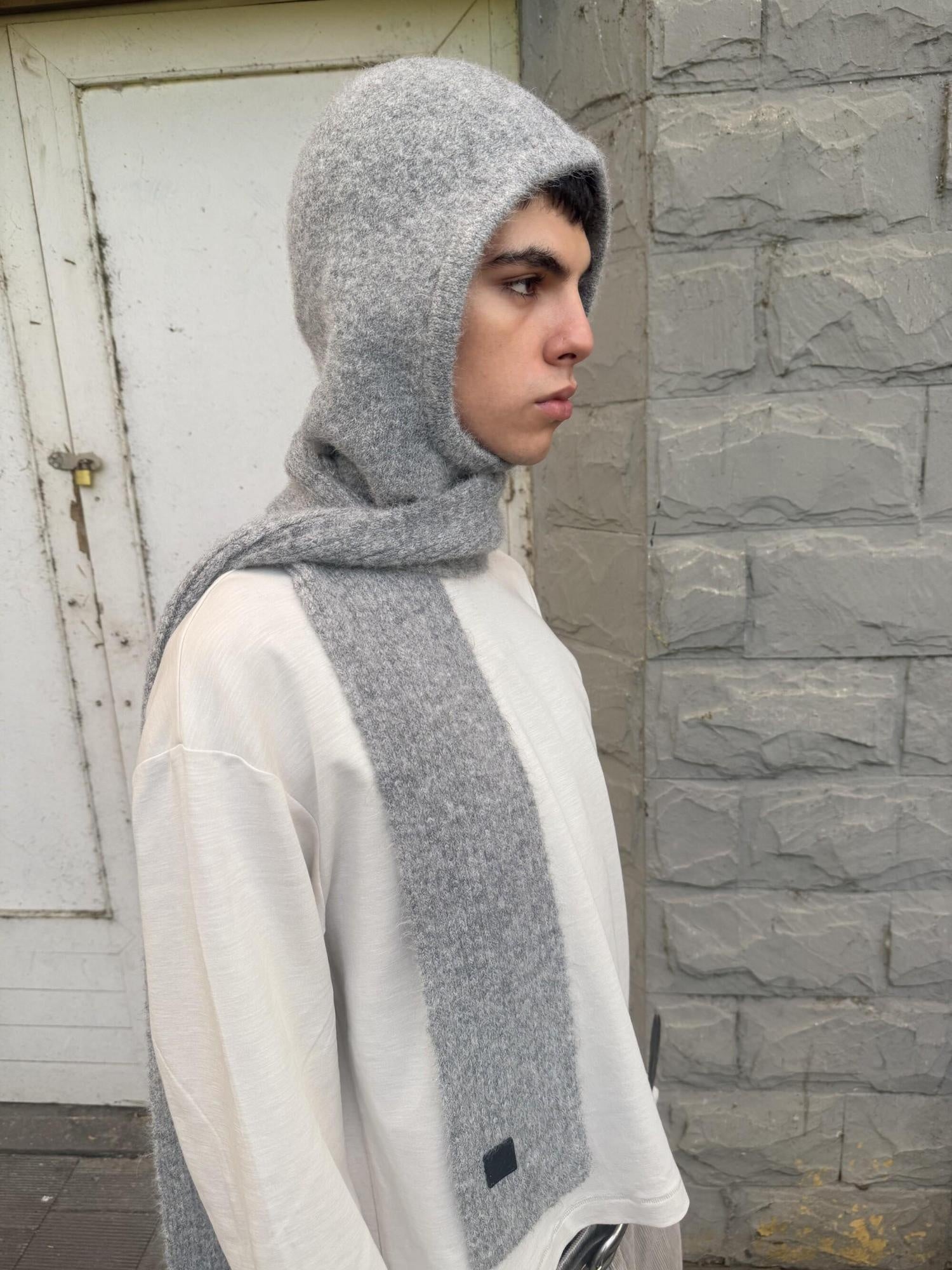 VLABMADE Warm Wool Blend Minimalist Solid Knit Unisex Everyday Beanies