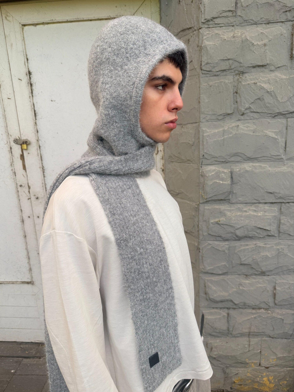 VLABMADE Warm Wool Blend Minimalist Solid Knit Unisex Everyday Beanies