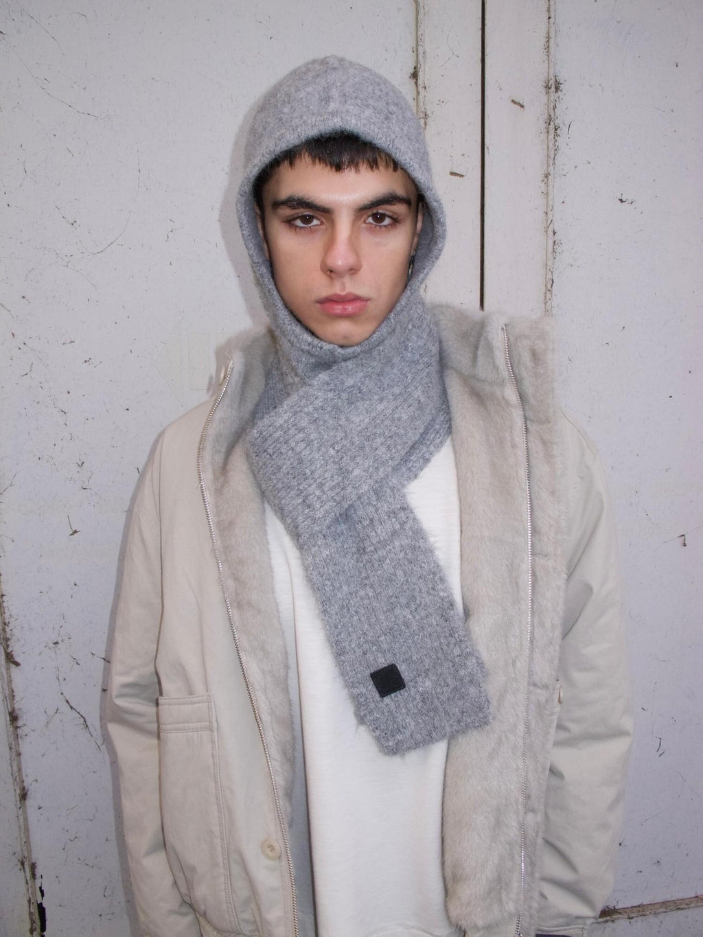 VLABMADE Warm Wool Blend Minimalist Solid Knit Unisex Everyday Beanies