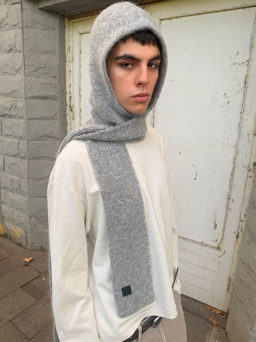 VLABMADE Warm Wool Blend Minimalist Solid Knit Unisex Everyday Beanies