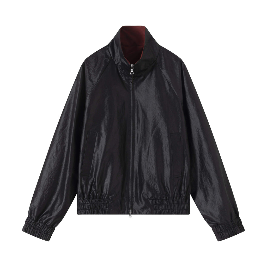 VLABMADE_Windproof_Silky_Colorblock_Loose_Fit_Unisex_Zip_Short_Elastic_Hem_Track_Jackets_MISSTT