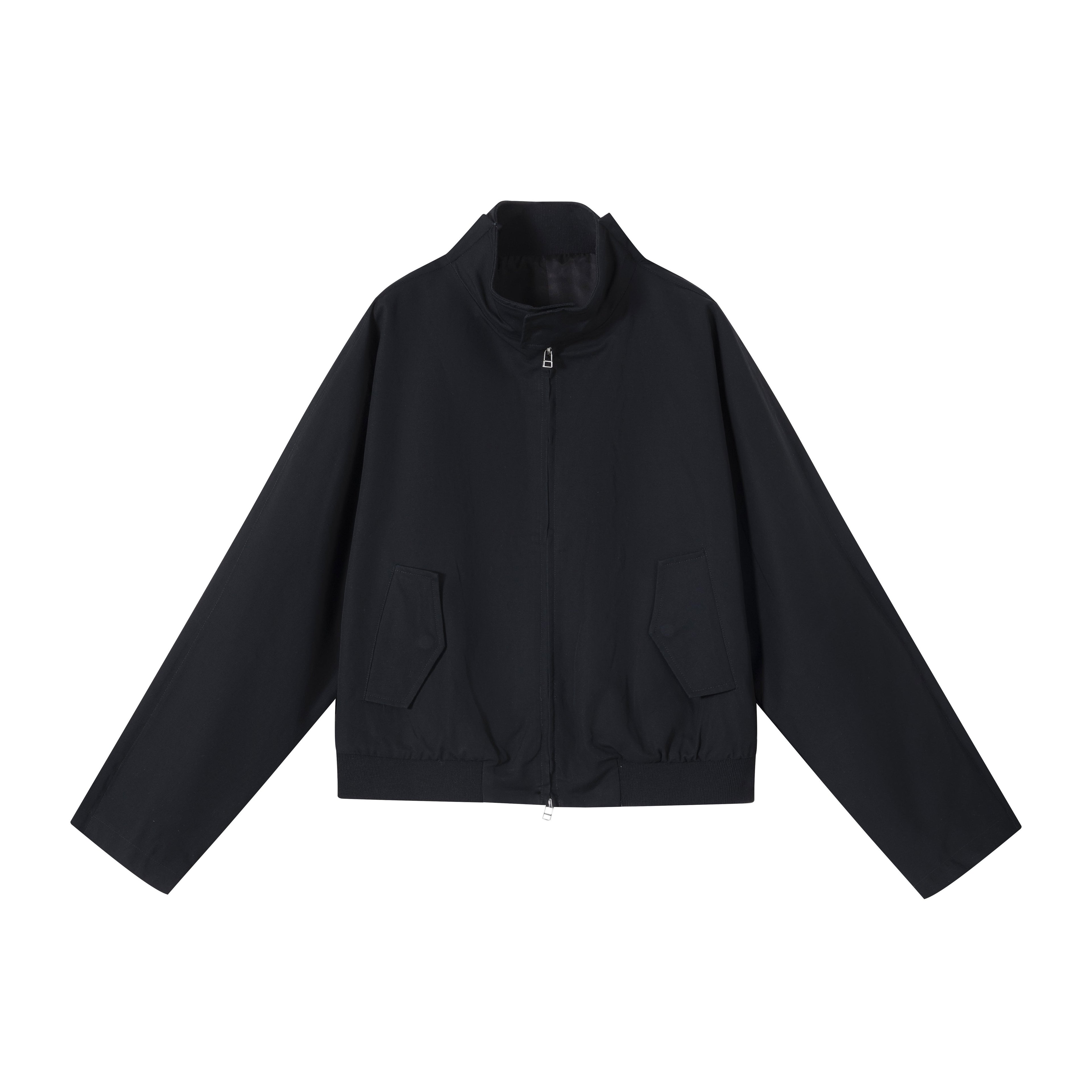 VLABMADE_Wrinkle_Free_3D_Detail_Loose_Fit_Unisex_Cotton_Linen_Zip_Harrington_Jackets_MISSTT