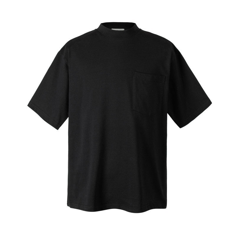 VLABMADE_Wrinkle_Free_Cotton_Pocket_Regular_Fit_Men_Solid_Short_Sleeve_T-Shirts_MISSTT