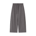 VLABMADE_Wrinkle_Free_Relaxed_Wide_Patchwork_Houndstooth_Work_Drawstring_Casual_Trousers_MISSTT