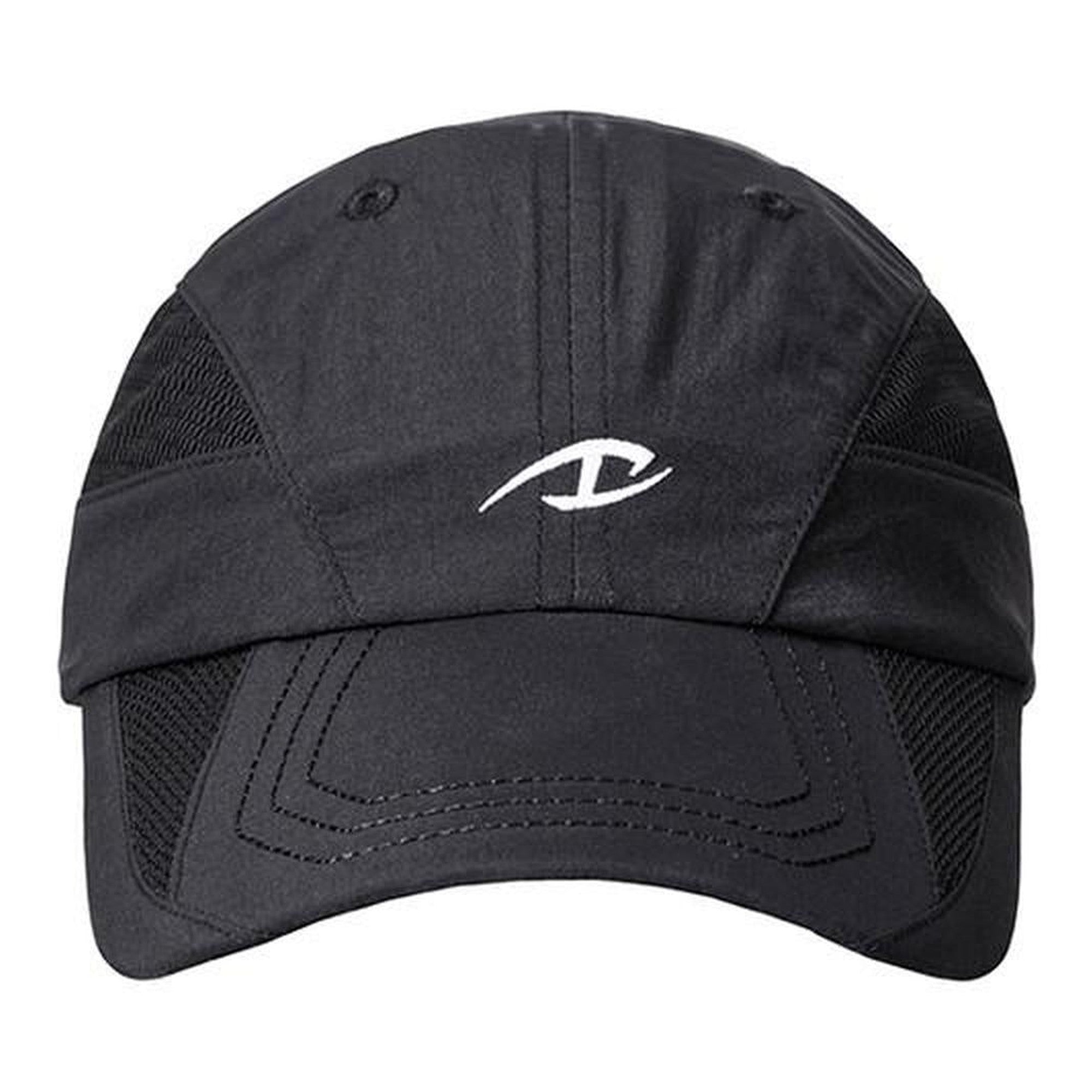 Adjustable Nylon Casual Curved Brim Unisex Baseball Letter Black Caps main image