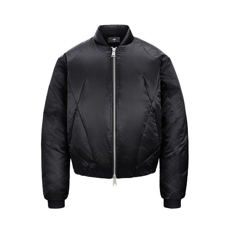 CATSSTAC_Premium_White_Goose_Down_Youth_Round_Neck_Regular_Fit_Black_Down_Jackets_MISSTT