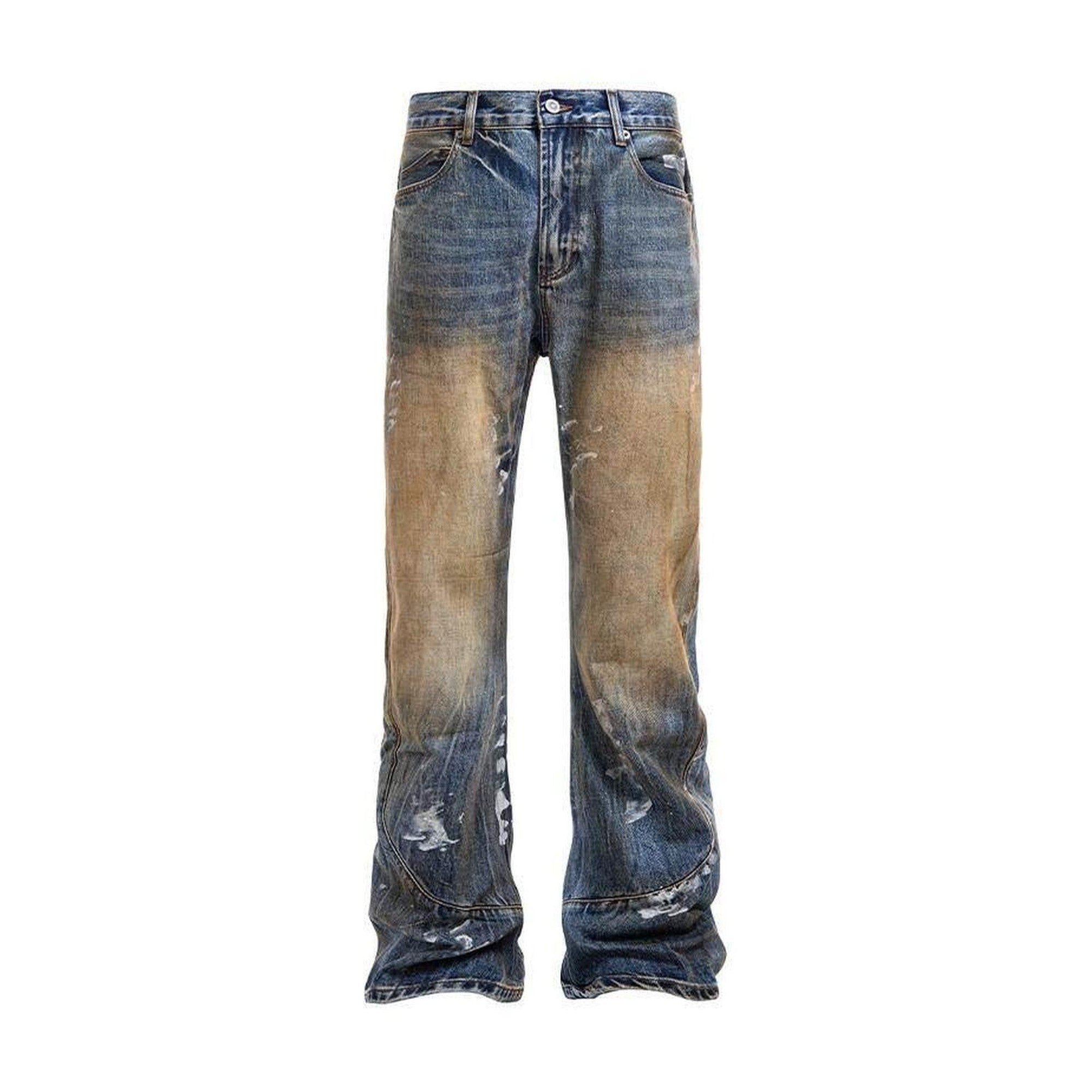 Classic Blue Mid Rise No Stretch Regular Weight Women Sizes Straight Leg Jeans main image