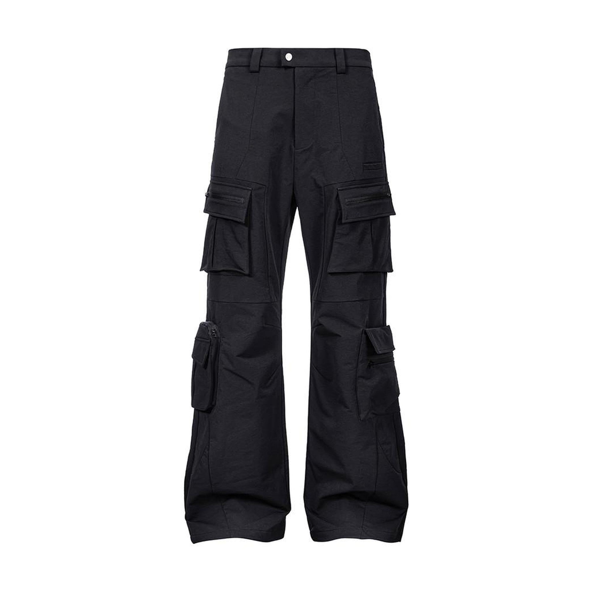 Comfort Stretch Casual Straight Black Youth Everyday Essentials Straight Pants main image