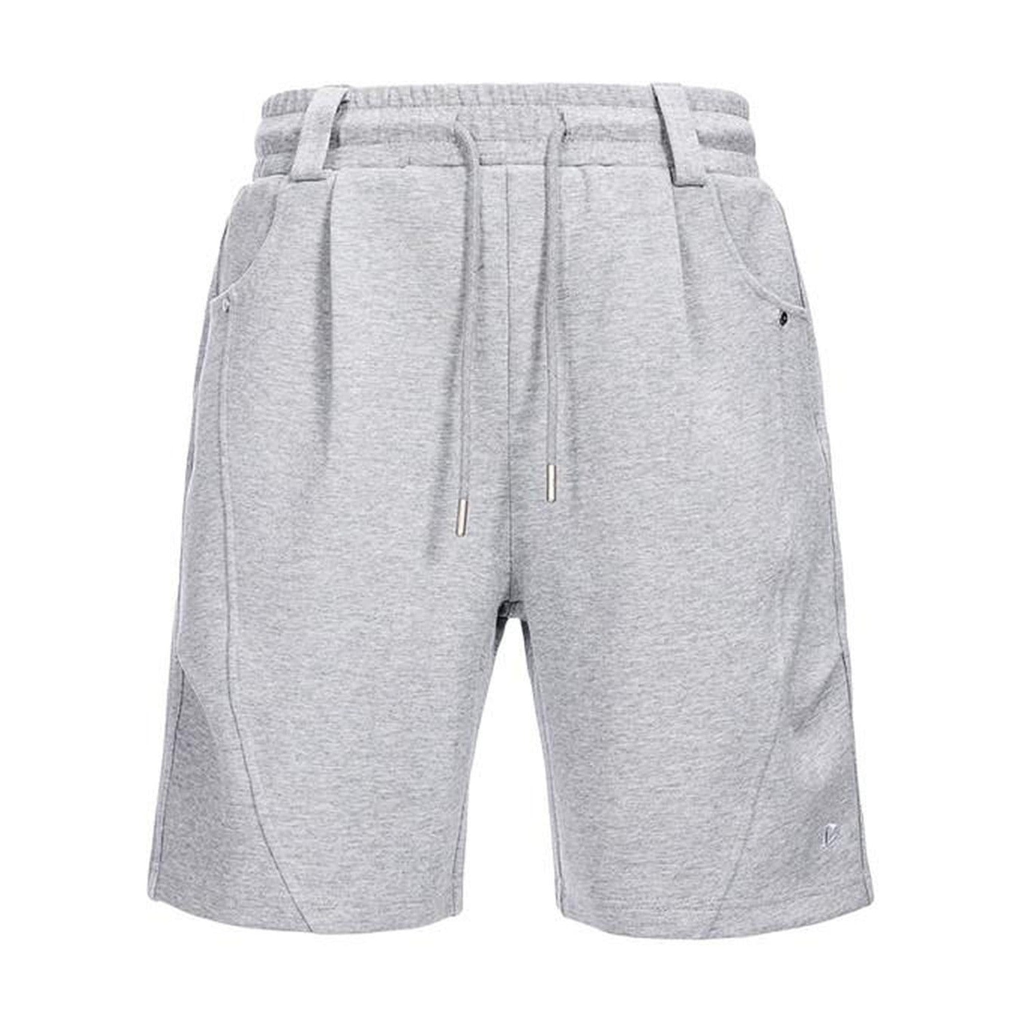 Comfortable Loose Fit Youthful Casual Everyday Black Gray Sizes M To 2Xl Shorts main image