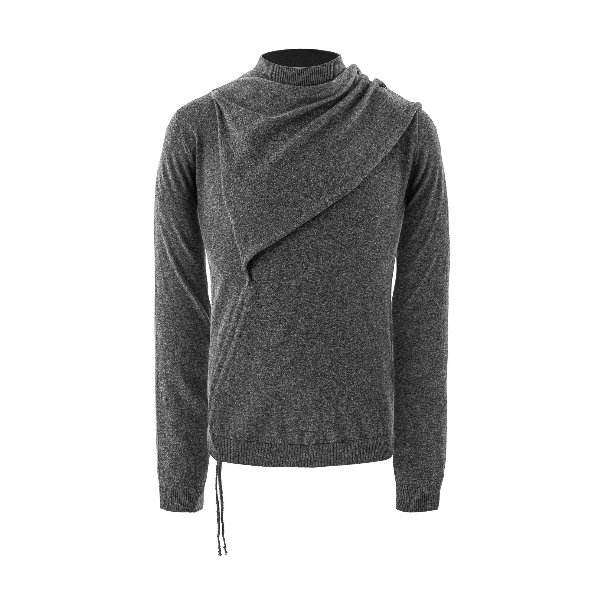 Cozy Brushed Slim Fit Minimal Cardigan Crewneck Men Commuter Knitwear Sweaters main image