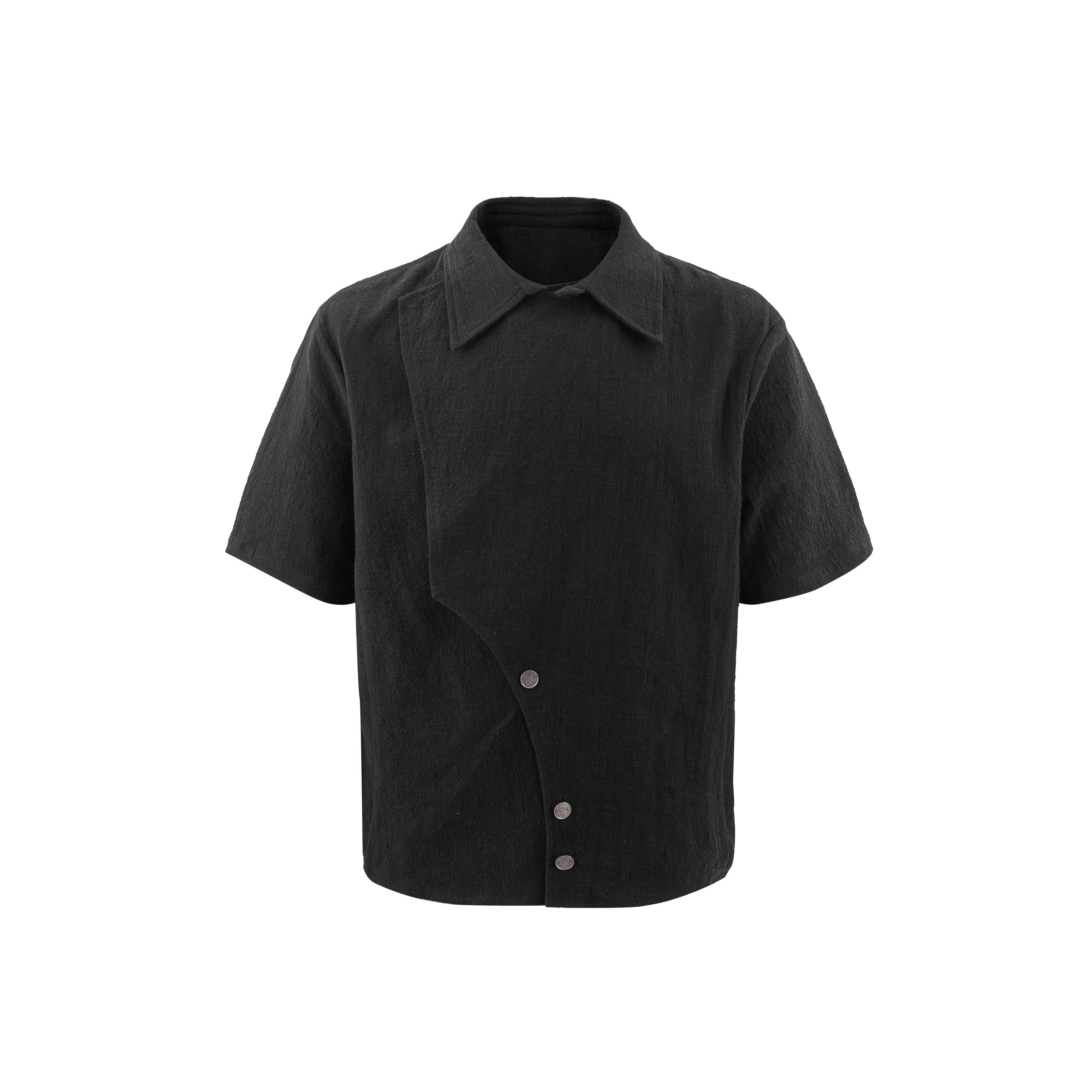 Hypeyourself_Breathable_Linen_Cotton_Blend_Loose_Fit_Short_Sleeve_Open_Front_Unisex_Shirts_MISSTT